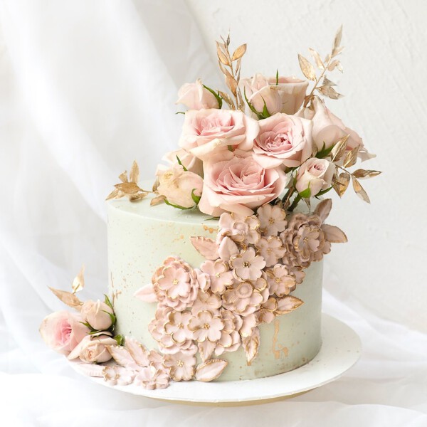 Adore Cake | Floral Wedding Cake